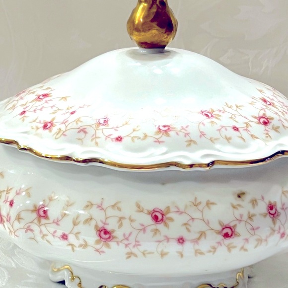 Mitterteich Bavaria Lady Claire Germany #59 Casserole Dish with Lid. - Picture 8 of 12